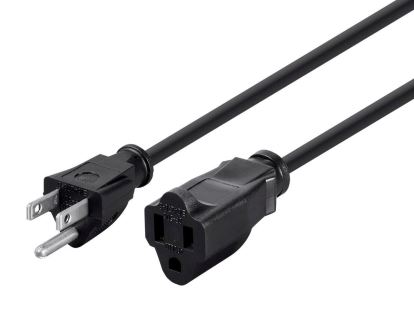 Monoprice 24200 power cable Black 236.2" (6 m) NEMA 5-15P NEMA 5-15R1