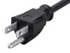 Monoprice 38789 power cable Black 71.7" (1.82 m) NEMA 5-15P NEMA 5-15R3