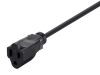 Monoprice 38789 power cable Black 71.7" (1.82 m) NEMA 5-15P NEMA 5-15R4