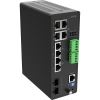 Axis 02621-001 network switch Managed 10G Ethernet (100/1000/10000) Power over Ethernet (PoE) Black2