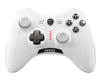MSI FORCEGC30V2W Gaming Controller White USB 2.0 Gamepad Analogue / Digital Android, PC1