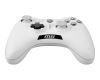 MSI FORCEGC30V2W Gaming Controller White USB 2.0 Gamepad Analogue / Digital Android, PC3