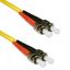 eNet Components ST2-SM-4M-ENT fiber optic cable 157.5" (4 m) ST OS1 Yellow1