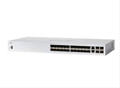 Cisco CBS350-24S-4G-UK network switch Managed L3 1U Black, Gray1