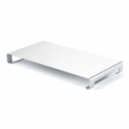 Satechi ST-ASMSS monitor mount / stand Silver Desk1