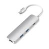 Satechi ST-CMAS notebook dock/port replicator USB 3.2 Gen 1 (3.1 Gen 1) Type-C Silver3