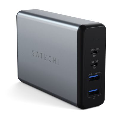 Satechi ST-TC108WM mobile device charger Black, Gray Indoor1