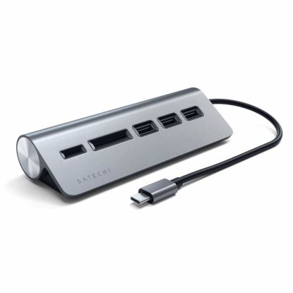 Satechi ST-TCHCRM notebook dock/port replicator USB 3.2 Gen 1 (3.1 Gen 1) Type-C Gray1