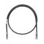 Panduit NK6PC10BLY networking cable Black 120.1" (3.05 m) Cat5e U/UTP (UTP)1