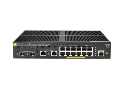 HPE Aruba 2930F 12G PoE+ 2G/2SFP+ Managed L3 Gigabit Ethernet (10/100/1000) Power over Ethernet (PoE) 1U Black1