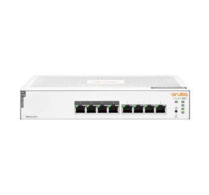 HPE Aruba Instant On 1830 8G 4p Class4 PoE 65W Managed L2 Gigabit Ethernet (10/100/1000) Power over Ethernet (PoE) 1U1