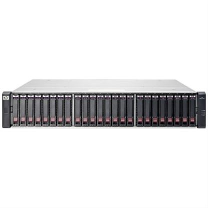 HPE MSA 1040 2-port 10G iSCSI Dual Controller SFF disk array Rack (2U) Black, Stainless steel1