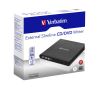 Verbatim Slimline CD/DVD optical disc drive DVD-RW Black5