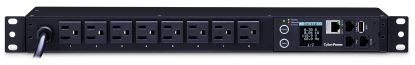 CyberPower PDU31001 power distribution unit (PDU) 8 AC outlet(s) 1U Black1