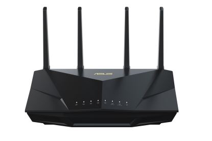ASUS RT-AX5400 wireless router Gigabit Ethernet Dual-band (2.4 GHz / 5 GHz) Black1