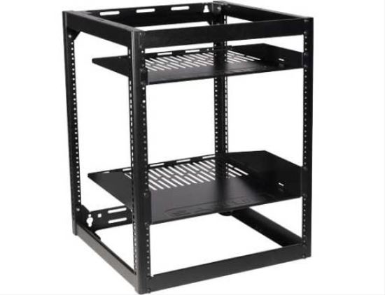 SANUS CFR1615 15U Wall mounted rack Black1