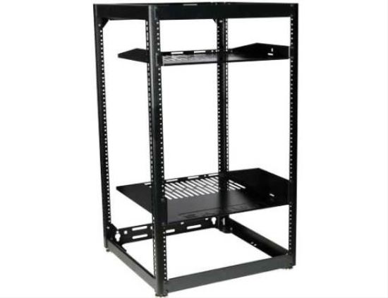 SANUS CFR1620 20U Wall mounted rack Black1