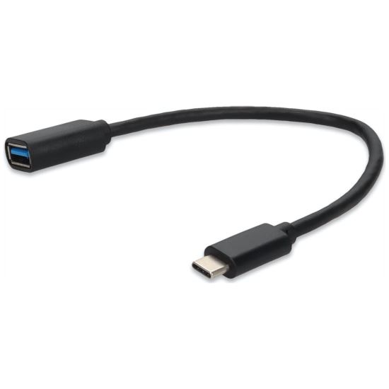 AddOn Networks USBC2USB3MF1F USB cable 11.8" (0.3 m) USB 3.2 Gen 1 (3.1 Gen 1) USB-C USB-A Black1