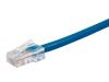 Monoprice 14263 networking cable Blue 12.2" (0.31 m) Cat5e U/UTP (UTP)2