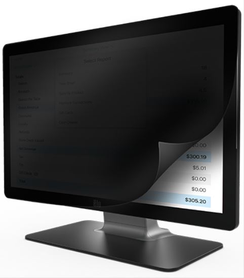 Elo Touch Solutions E352977 display privacy filters Frameless display privacy filter 24"1