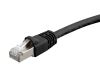 Monoprice 24327 networking cable Black 23.6" (0.6 m) Cat6a S/UTP (STP)1