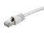 Monoprice 24320 networking cable White 11.8" (0.3 m) Cat6a S/UTP (STP)1