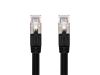 Monoprice 44669 networking cable Black 11.8" (0.3 m) Cat6a U/UTP (UTP)2