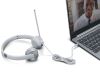 Lenovo 100 Headset Wired Head-band Office/Call center Silver5