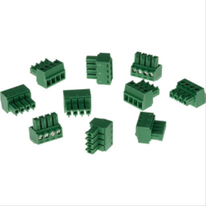 Axis 5505-251 wire connector 4-pin 3.81 Green1