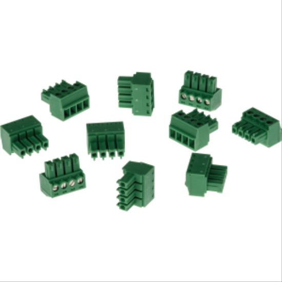 Axis 5505-251 wire connector 4-pin 3.81 Green1