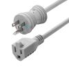 StarTech.com 231B-660H-POWER-CORD power cable Gray 70.9" (1.8 m) NEMA 5-15P NEMA 5-15R1