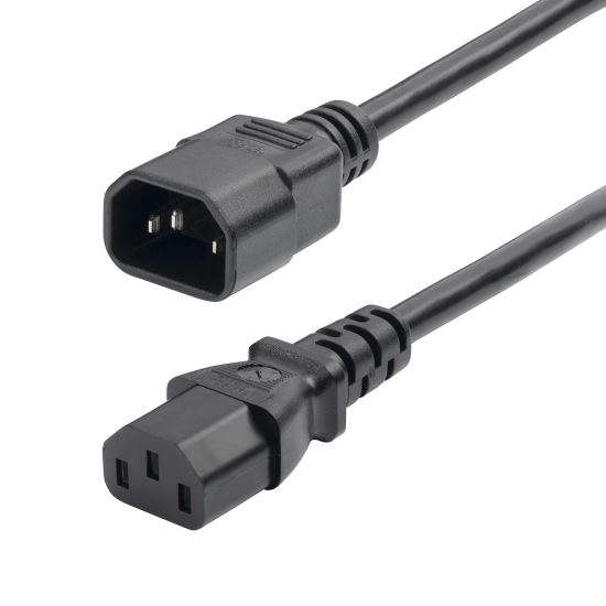 StarTech.com 8713-8200-POWER-CORD power cable Black 23.6" (0.6 m) C14 coupler C13 coupler1