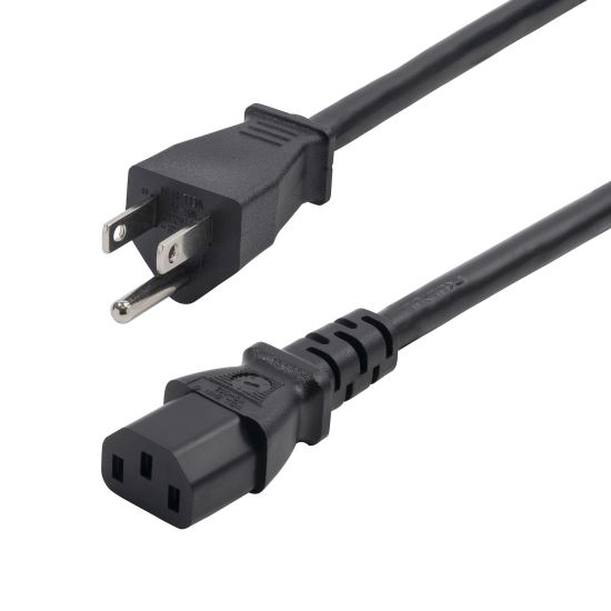 StarTech.com 271B-6800-POWER-CORD power cable Black 94.5" (2.4 m) NEMA 5-15P C13 coupler1