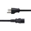 StarTech.com 271B-6800-POWER-CORD power cable Black 94.5" (2.4 m) NEMA 5-15P C13 coupler3