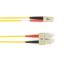 Black Box FOCMRSM-030M-SCLC-YL fiber optic cable 1181.1" (30 m) SC LC OFNR OS2 Yellow1