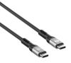 Manhattan 356374 USB cable 39.4" (1 m) USB4 Gen 3x2 USB C Black2