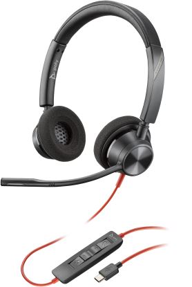 HP 8X219AA headphones/headset Wired Head-band Office/Call center USB Type-C Black1