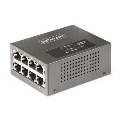 StarTech.com AS445C-POE-INJECTOR PoE adapter 2.5 Gigabit Ethernet, 5 Gigabit Ethernet, Fast Ethernet, Gigabit Ethernet1