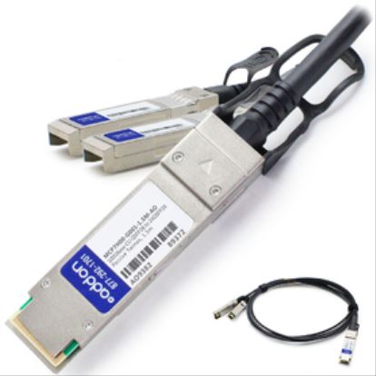 AddOn Networks MCP7H00-G001-1.5M-AO InfiniBand cable 59.1" (1.5 m) QSFP28 2xQSFP28 Black1