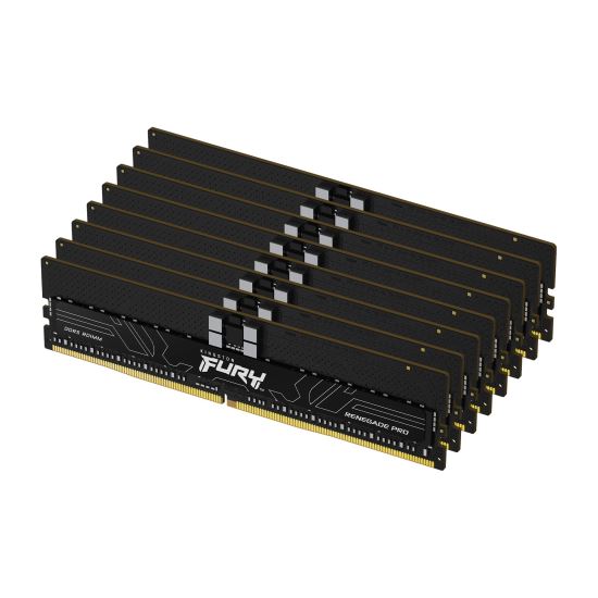 Kingston Technology FURY Renegade Pro memory module 128 GB 8 x 16 GB DDR5 6400 MHz ECC1