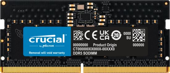 Crucial CT8G52C42S5 memory module 8 GB 1 x 8 GB DDR5 5200 MHz ECC1