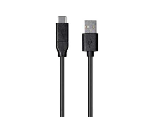 Monoprice 27928 USB cable 78.7" (2 m) USB 2.0 USB C USB A Black1
