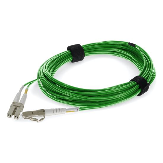 AddOn Networks ADD-LC-LC-6M5OM4-GN-TAA fiber optic cable 236.2" (6 m) LOMM OM4 Green1