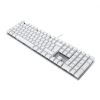 CHERRY KC 200 MX keyboard USB QWERTY English Silver, White2