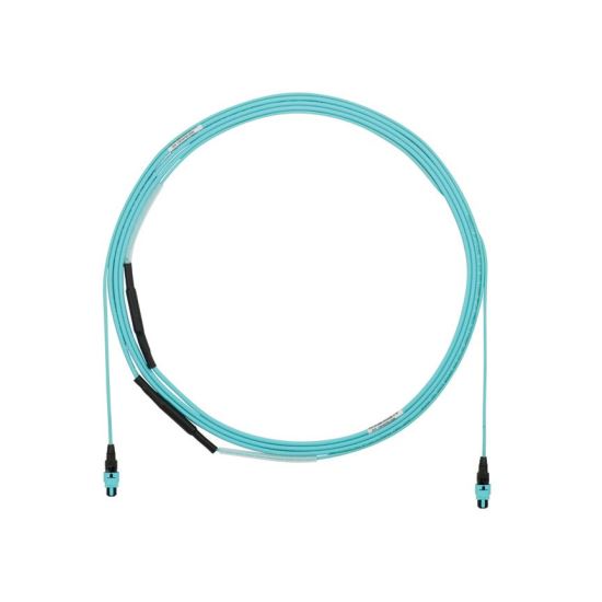 Panduit FYZTP77Y001F015 fiber optic cable 181.1" (4.6 m) PanMPO OFNP OM4 Aqua color1