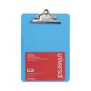 Plastic Clipboard with High Capacity Clip, 1.25" Clip Capacity, Holds 8.5 x 11 Sheets, Translucent Blue2
