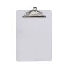 Plastic Clipboard with High Capacity Clip, 1.25" Clip Capacity, Holds 8.5 x 11 Sheets, Clear1