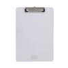 Plastic Clipboard with Low Profile Clip, 0.5" Clip Capacity, Holds 8.5 x 11 Sheets, Clear1