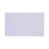 Ruled Index Cards, 3 x 5, White, 100/Pack1