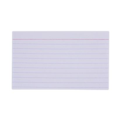 Ruled Index Cards, 3 x 5, White, 100/Pack1